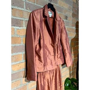 Peach Silk  2pc Set